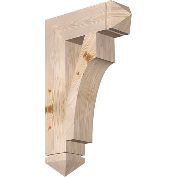Ekena Millwork Westlake Arts & Crafts Smooth Bracket, Douglas Fir, 5 1/2"W x 20"D x 32"H BKT06X20X32WTL03SDF - main